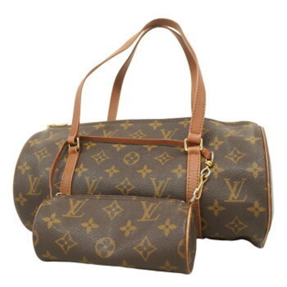 Louis Vuitton Monogram Papillon Handbag Brown - Picture 1 of 9